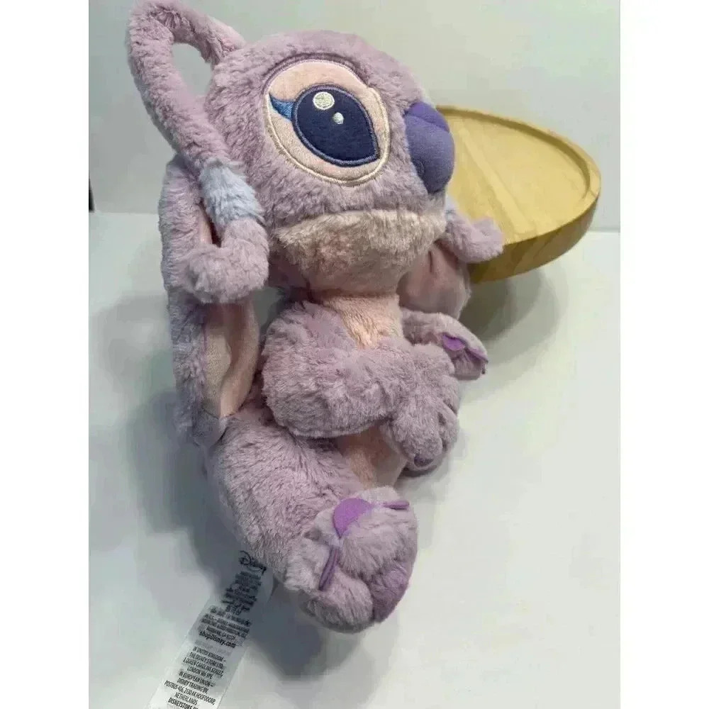 Disney Store Lilo and Stitch Stitch Angel Purple Pink Plush Stuffed Animal Toy - Picture 5 of 6